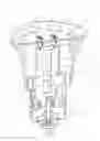 Fig. 03 - Integrated electrical connector device structure of LED light