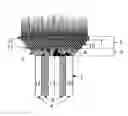 Fig. 01 - Burner for a flare