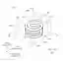 Fig. 01 - Coil component and method of manufacturing the same