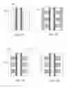 Fig. 13 - 3D vertical memory array cell structures with individual selectors and processes
