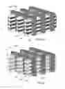 Fig. 15 - 3D vertical memory array cell structures with individual selectors and processes