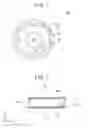 Fig. 02 - Rotor having magnets secured with plates and insulation in magnet holes
