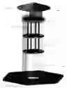Fig. 01 - COVERT ROOFTOP VENT ENCLOSURE AND ADJUSTABLE MULTI-TIERED RACK FOR ELECTRONIC SURVEILLANCE EQUIPMENT