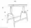 Fig. 01 - Crib with adjustable bed positions