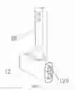 Fig. 03 - Crib with adjustable bed positions