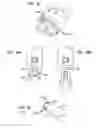 Fig. 44 - Applicator instruments for dispensing surgical fasteners having firing systems with slower piloting stages and faster dispensing stages
