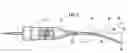 Fig. 02 - Surgical drill with curved burr attachment and method