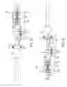Fig. 40 - Surgical instruments with articulating shafts