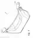 Fig. 08 - Systems and methods for decompression, elliptical traction, and linear traction of the occiput, cervical spine, and thoracic spine