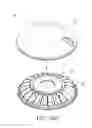 Fig. 32 - Method of installing and removing a rotation mechanism within pill dispensing assemblies