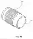 Fig. 15 - Percutaneous ports with wire coils