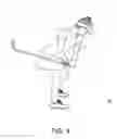 Fig. 10 - Golf swing training device and method