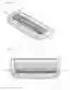 Fig. 02 - Razor cartridge having a blade housing with slits receiving clips for securing razor blades