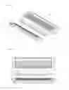 Fig. 14 - Razor cartridge having a blade housing with slits receiving clips for securing razor blades