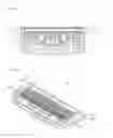 Fig. 17 - Razor cartridge having a blade housing with slits receiving clips for securing razor blades