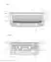 Fig. 18 - Razor cartridge having a blade housing with slits receiving clips for securing razor blades
