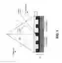Fig. 02 - Thin film total internal reflection diffraction grating for single polarization or dual polarization