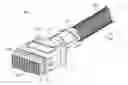 Fig. 01 - Fiber optic cable clamp and clamp assembly