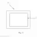 Fig. 08 - Display panel with an elastic component surrounding by a frame sealant