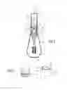 Fig. 02 - Hinged applicator for a cosmetic product and associated packaging and application assembly