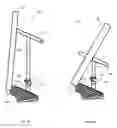 Fig. 09 - Padded bench assembly with height adjustable easel and ridged surface for improved canvas support
