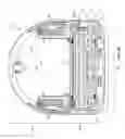 Fig. 04 - Cleaning head including cleaning rollers for cleaning robots