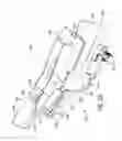 Fig. 35 - Surgical table with movement capabilities of lower body support structures