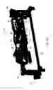 Fig. 43 - Surgical table with movement capabilities of lower body support structures