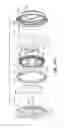 Fig. 99 - Vent and vent adaptor for patient interface