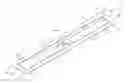 Fig. 01 - Linear drain system including drain channel and support bracket assembly