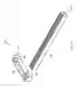 Fig. 07 - Linear drain system including drain channel and support bracket assembly