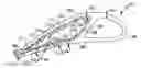 Fig. 01 - Gas turbine engine airfoil with cooling path