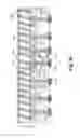 Fig. 14 - High density and fine pitch interconnect structures in an electric test apparatus