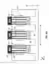 Fig. 21 - Dual channel/gate vertical field-effect transistor (FET) for use with a perpendicular magnetic tunnel junction (PMTJ)