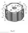 Fig. 19 - Rotor core, rotor and motor
