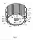 Fig. 20 - Rotor core, rotor and motor