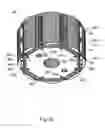 Fig. 23 - Rotor core, rotor and motor