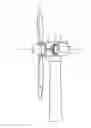 Fig. 01 - Electric generator including a stator end plate