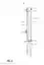 Fig. 09 - Vertical mounting rail with cable management features