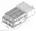 Fig. 01 - High-frequency connecting device with enhanced cooling efficiency of optical module