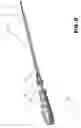 Fig. 08 - Instrument for aligning fixing screws to be inserted in transverse holes of nails for long bones, in particular medullary nails