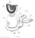 Fig. 02 - ALL-AROUND FULL-AUTOMATIC MOUTH HOLDING TYPE BRUSHING-PROTECTING INTEGRATED INTELLIGENT TOOTHBRUSH