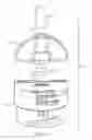 Fig. 06 - Fluid conduit assembly with gas trapping filter in the fluid flow path