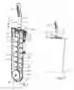 Fig. 03 - Pull-out hose device having a fluid connector and sanitary shower