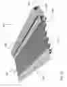 Fig. 77 - Main bodies and methods for use with modular platform for gutter guard systems with interchangeable components