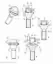 Fig. 03 - Method of forming high security fastener with internal shroud buckled retainer