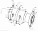 Fig. 01 - Independently hydraulically clamped and sealed fitting