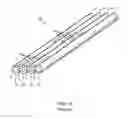 Fig. 04 - MULTI-FIBER UNIT TUBE OPTICAL FIBER MICROCABLE INCORPORATING ROLLABLE OPTICAL FIBERS RIBBONS