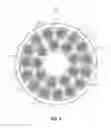 Fig. 09 - MULTI-FIBER UNIT TUBE OPTICAL FIBER MICROCABLE INCORPORATING ROLLABLE OPTICAL FIBERS RIBBONS