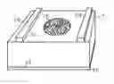 Fig. 01 - Light converting system employing planar light trapping and light absorbing structures